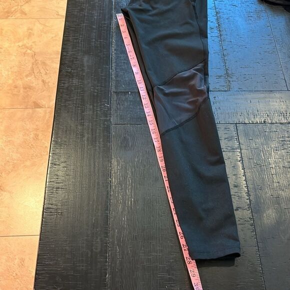 REI Co-op Black Back Leg Mesh Leggings Athletic Athleisure Small - Picture 11 of 12